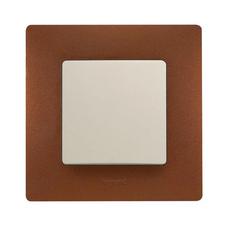 Legrand 3414970303059 ЕДИНИЧНА РАМКА NILOE КАКАО