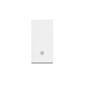 BTicino 8005543632154 ЕДНОМОДУЛЕН БУТОН С LED ИНДИКАЦИЯ CLASSIA БЯЛ