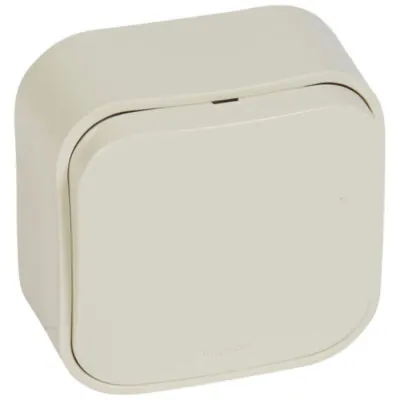 Legrand 3245067824306 ЕДНОПОЛЮСЕН КЛЮЧ 10АХ ЗА ОТКРИТ МОНТАЖ FORIX КРЕМ