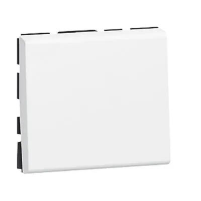 Legrand 3414970307644 ЕДНОПОЛЮСЕН КЛЮЧ 2М MOSAIC БЯЛ