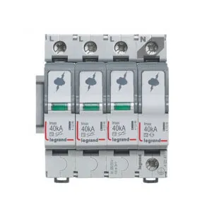 Legrand 3414970517500 КАТОДЕН ОТВОДИТЕЛ КЛАС1+2 3P+N 50KA