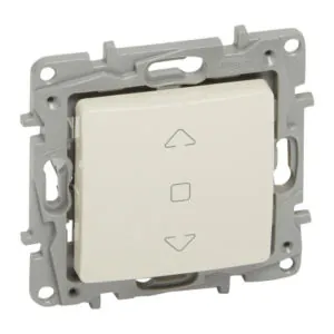 Legrand 3414970684745 КЛЮЧ ЗА ЩОРИ 3 ПОЗИЦИОНЕН NILOE КРЕМ