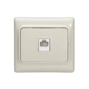 Legrand 3414970007476 КОМПЮТЪРНА РОЗЕТКА RJ45 KAPTIKA КРЕМ