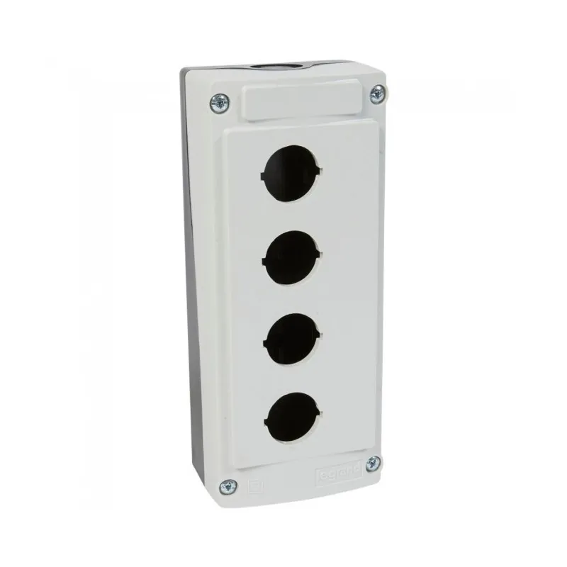 Legrand 3245060242046 КОНТРОЛЕН ПАНЕЛ OSMOZ С ЧЕТИРИ ГНЕЗНА ЗА IP66 IK07 СИВ