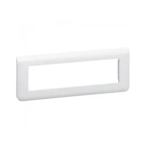 Legrand 3245060788186 ОСЕММОДУЛНА ЛИЦЕВА РАМКА MOSAIC БЯЛ
