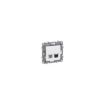 Legrand 3414970682857 РОЗЕТКА RJ11+ RJ45 UTP КАТЕГОРИЯ 5 NILOE БЯЛ