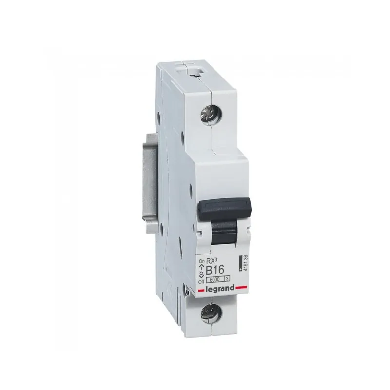 Legrand 3414970366726 ЕДНОПОЛЮСЕН АВТОМАТИЧЕН ПРЕКЪСВАЧ LGR 419136 RX-MCB 1P B 16A 6KA