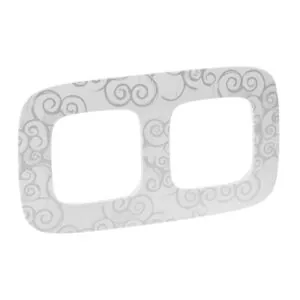 Legrand 3414970477873 ДВОЙНА РАМКА VALENA ALLURE НАРЦИС ХРОМ