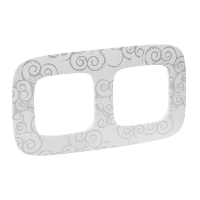 Legrand 3414970477873 ДВОЙНА РАМКА VALENA ALLURE НАРЦИС ХРОМ