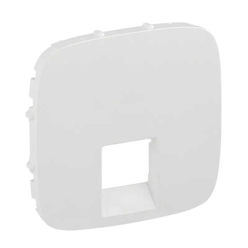 Legrand 3414970484673 ЛИЦЕВ ПАНЕЛ ЗА RJ45/11 РОЗЕТКА С ЕДИН ИЗВОД VALENA ALLURE БЯЛ