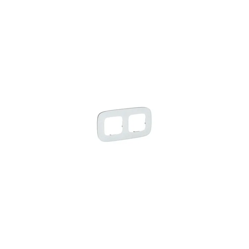 Legrand 3414970486165 ДВОЙНА РАМКА VALENA ALLURE БЯЛО СТЪКЛО