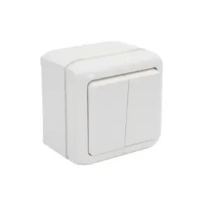 Legrand 3245067823620 СЕРИЕН КЛЮЧ 10AX ЗА ОТКРИТ МОНТАЖ FORIX БЯЛ