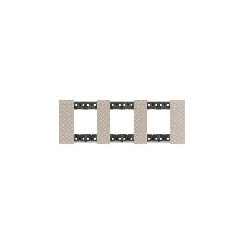 BTicino 8005543654538 ТРОЙНА РАМКА LN KA4802M3MM LIVING NOW ИЛЮЗИЯ