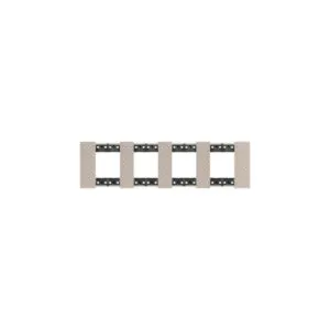 BTicino 8005543654545 ЧЕТВОРНА РАМКА LN KA4802M4MM LIVING NOW ИЛЮЗИЯ
