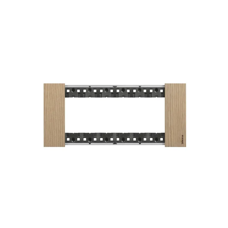 BTicino 8005543622254 ШЕСТМОДУЛНА РАМКА LN KA4806LM LIVING NOW ДЪБ