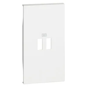 BTicino 8005543614068 ЛИЦЕВ ПАНЕЛ USB 2M KW12C LIVING NOW БЯЛ