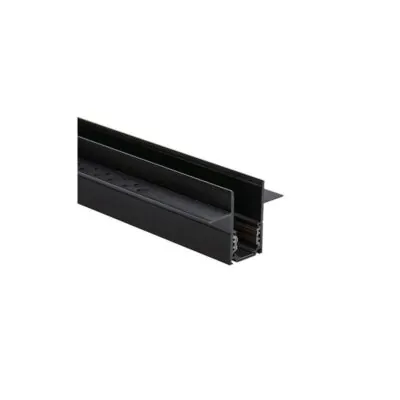 Vito 9910721 МАГНИТНА ШИНА ЗА ВГРАДЕН МОНТАЖ MAGNA-S20 1M 13.5mm 53x26mm 48V ЧЕРЕН