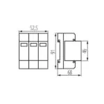Kanlux 23132 Защита от утечка на електрически ток KSD KSD-T2 275/120 3P