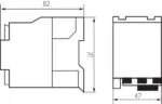 Kanlux 24101 Силов контактор KCP KCP KCP-09-24