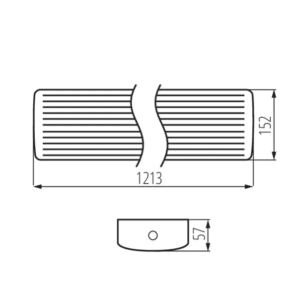 Kanlux 33893 линейно LED осветително тяло MEBA LED IP54 MEBA LED 40W IP54 NW