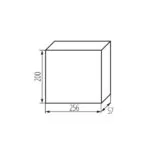 Kanlux 36416 Разпределително табло от серия DB DB DB112F 1X12P/FMD-P