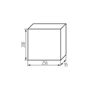 Kanlux 36417 Разпределително табло от серия DB DB DB112S 1X12P/SMD-P