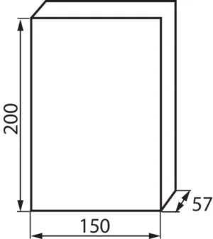 Kanlux 3841 Разпределително табло от серия DB DB DB106F 1X6P/FMD