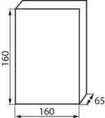 Kanlux 3852 Разпределително табло от серия DB DB DB108W 1X8P/SM