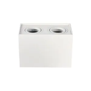 Vito 2103020 Точково осветително тяло за таван ELDA-2 98X180X125MM GU10 Бяло