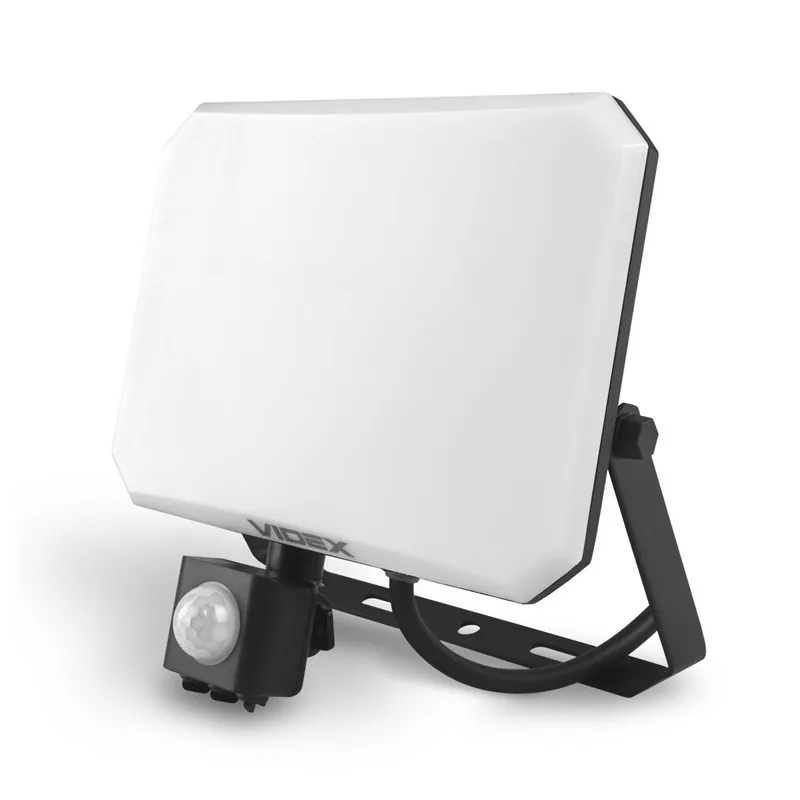 Videx 5904405542491 LED ПРОЖЕКТОР VLE-F3-0505B-S FLOOD SENSOR 50W/5K