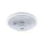 Vito 2022661 Повърхностен Пластмасов Плафон С PIR Сензор LIKYA P 2xE27 Φ290x100mm Бял