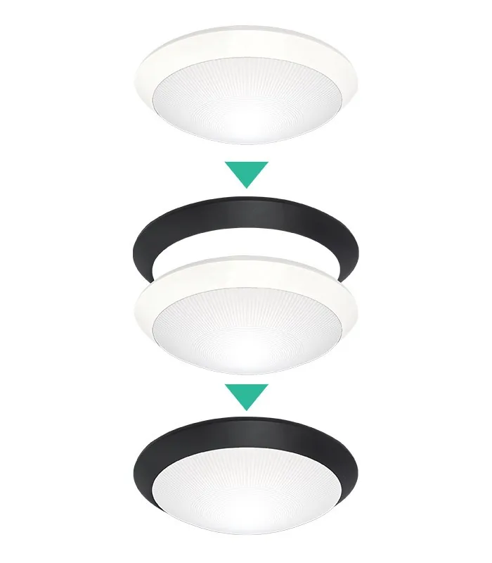 Vito 2027800 CEILING LAMP JULIA E27 φ300*H90 IP54 2RINGS INCLUDED