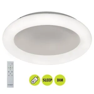 VivaluxVIV005172Мултифункционална LED плафониера с дистанционно CHELSEA LED 45W CCT 3000-6000K