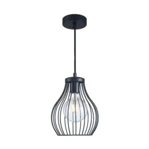 VivaluxVIV005004Полилей BERNARD-E SSP755 1хЕ27 декоративна решетка черен