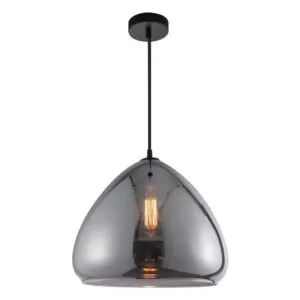 VivaluxVIV004999Полилей CARUSO SSP750 1хЕ27 опушено стъкло