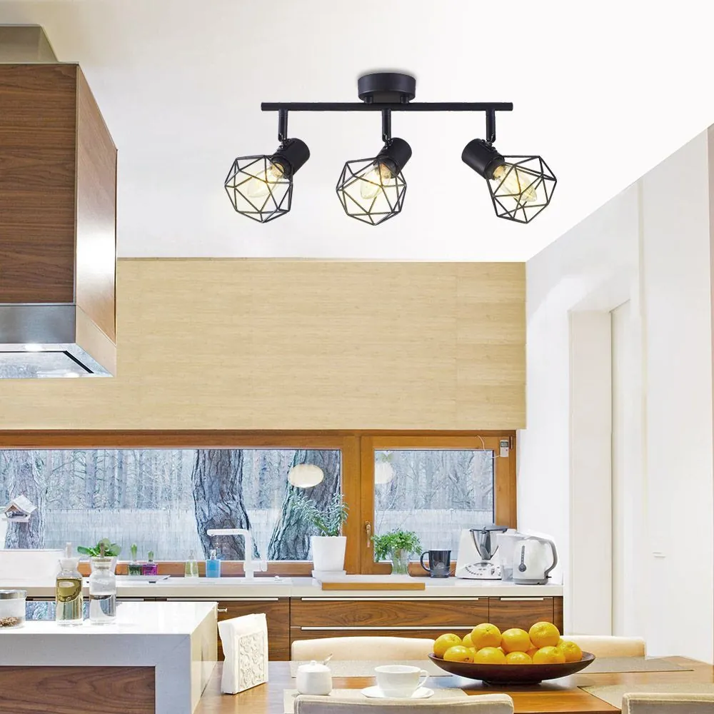 VivaluxVIV005024Линеен спот ANEKE SP775 3xE14 черен