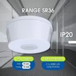 VivaluxVIV005077Инфрачервен сензор за коридор RANGE SR36 бял IP20