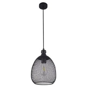 VivaluxVIV005102Полилей LARS SSP602 1xE27 мрежа черен