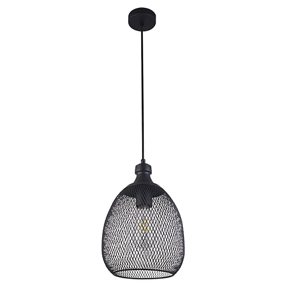 image-product-10f922d2-005102-00.jpg VivaluxVIV005102Полилей LARS SSP602 1xE27 мрежа черен