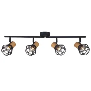 VivaluxVIV005090Спот FRODO SP796 4xE27 метал черен