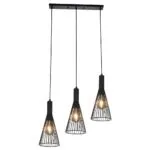 VivaluxVIV005006Полилей KILIAN SSP757 3хЕ27 декоративна решетка черен