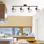 VivaluxVIV005025Линеен спот ANEKE SP776 подвижни рамена 4xE14 черен