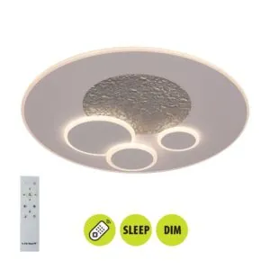 VivaluxVIV005173Мултифункционална LED плафониера с дистанционно ALIS LED 64W CCT 3000-6000K