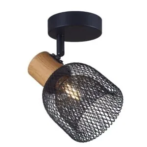 VivaluxVIV005085Спот BRIA SP791 1xE27 мрежа черен