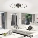 Vivalux VIV005036 LED плафон SONOMA LED SQ3 24W черен 4000K