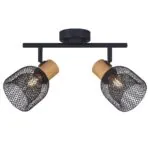 Vivalux VIV005086 Спот BRIA SP792 2xE27 мрежа черен