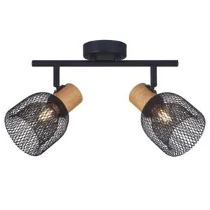 Vivalux VIV005086 Спот BRIA SP792 2xE27 мрежа черен