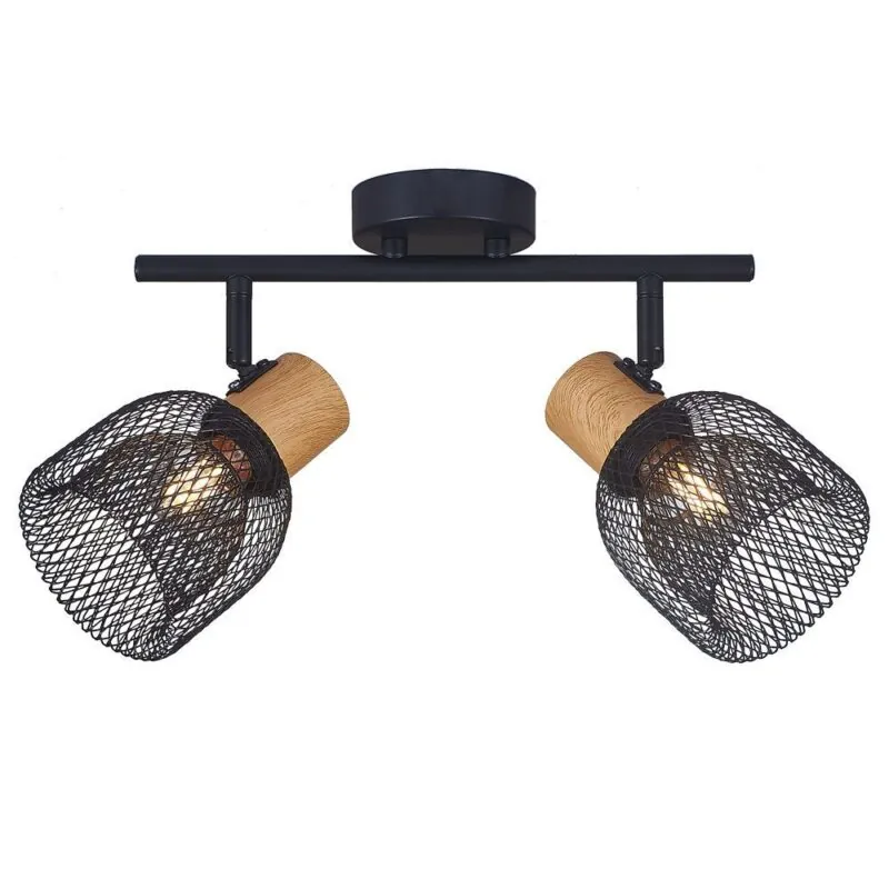 Vivalux VIV005086 Спот BRIA SP792 2xE27 мрежа черен