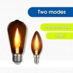 VivaluxVIV005083LED филамент лампа GLOW LED STG57 0.6W 20lm E27 1800K