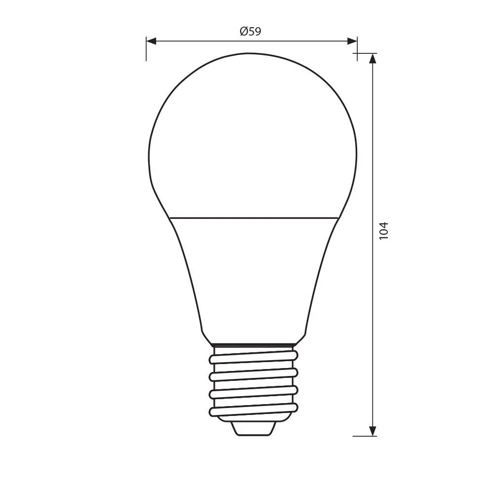 VivaluxVIV004294LED лампа LARGO LED 9W 806lm E27 4000K